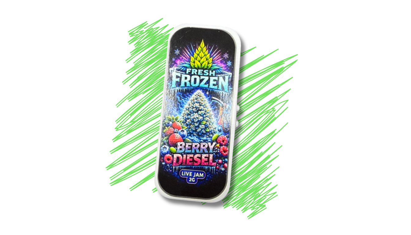 Fresh Frozen Berry Diesel Live Jam Disposable